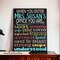 When You Enter This Office or Classroom Personalized Sign Painted Canvas product 1